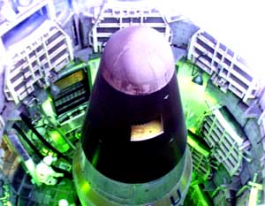 nuclear missiles threaten the daily existence of most life on our planet