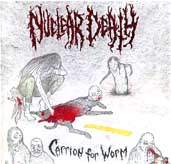 nuclear death carrion for worm album cover image